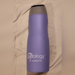 Purple Hair Care Bottle